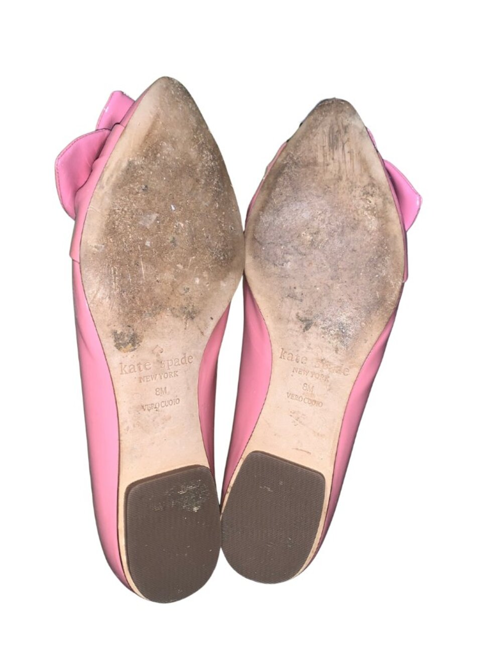 Kate Spade Nancy Flats in Moody Rose - Size 8 - Pre-Loved - Picture 7 of 7